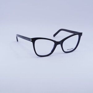 Saint Laurent SL219 001 Eyeglasses Black 51mm Cat Eye Frame